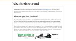 Desktop Screenshot of einrot.com
